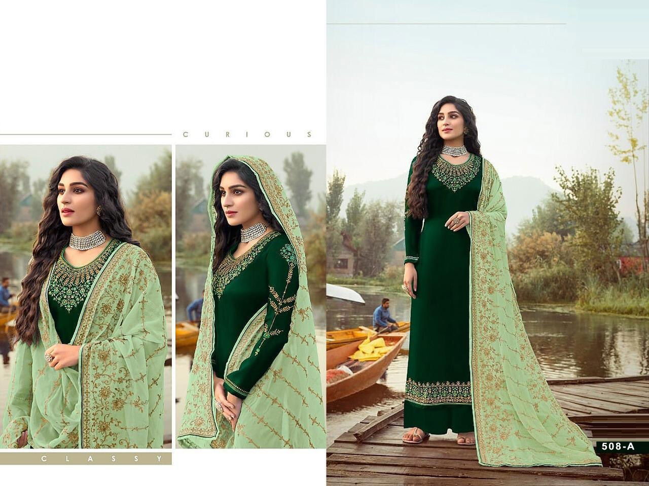 508 Master Colour Set Designer Salwar Suits Catalog
